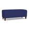 Lesro Siena Lounge Reception Loveseat Bench, Walnut, OH Cobalt Upholstery SN6001 - alternate 1